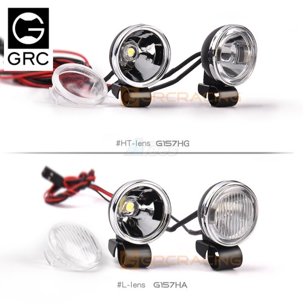 18-mm-Retro-LED-Scheinwerfer mit L-Linse