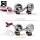 18-mm-Retro-LED-Scheinwerfer mit L-Linse