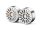 1.9 Aluminum Beadlock Wheel for RC Crawler (2) Silver