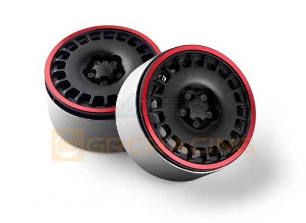1.9-Zoll-Aluminium-Beadlock-Felgen für RC-Crawler (2 Stück)