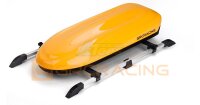 Scaled Roof Box with Rack for 110 RC Car Yellow