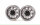 1.9-Zoll-Metall-Beadlock-Felgen G10 (2 Stück), Silber