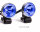 18-mm-Retro-Rund-LED-Scheinwerfer mit HT-Linse, Blau