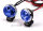 20-mm-Retro-Rund-LED-Scheinwerfer mit HT-Linse, Blau