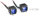 #G4 Blue Lens Square Led lights 1pair