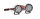 22-mm-Hut-Rund-LED-Scheinwerfer mit schwarzem Bügel, DM-Klarglaslinse