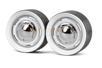 1/10 Scale 1.9 Inch Metal Wheels #G12   White