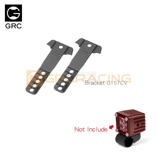 5-9mm Various Directions Spotlight Bracket Front Bumper Spotlight for Axial SCX10