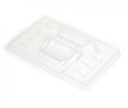BoomRacing PC Intercooler & Bonnet Duct Set Silver for Miscellaneous  All BRHY00200
