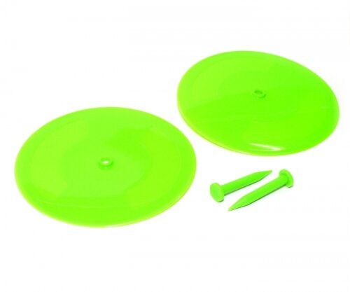 BoomRacing RC Drift Car Road-line Dish(2) Green for Miscellaneous  All BRHY00151G