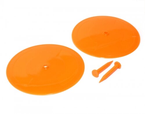 BoomRacing RC Drift Car Road-line Dish(2) Orange for Miscellaneous  All BRHY00151OR
