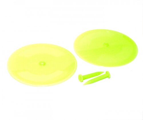 BoomRacing RC Drift Car Road-line Dish(2) Light Green for Miscellaneous  All BRHY00151SG